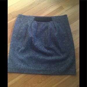 Ann Taylor Loft Petite tweed mini skirt